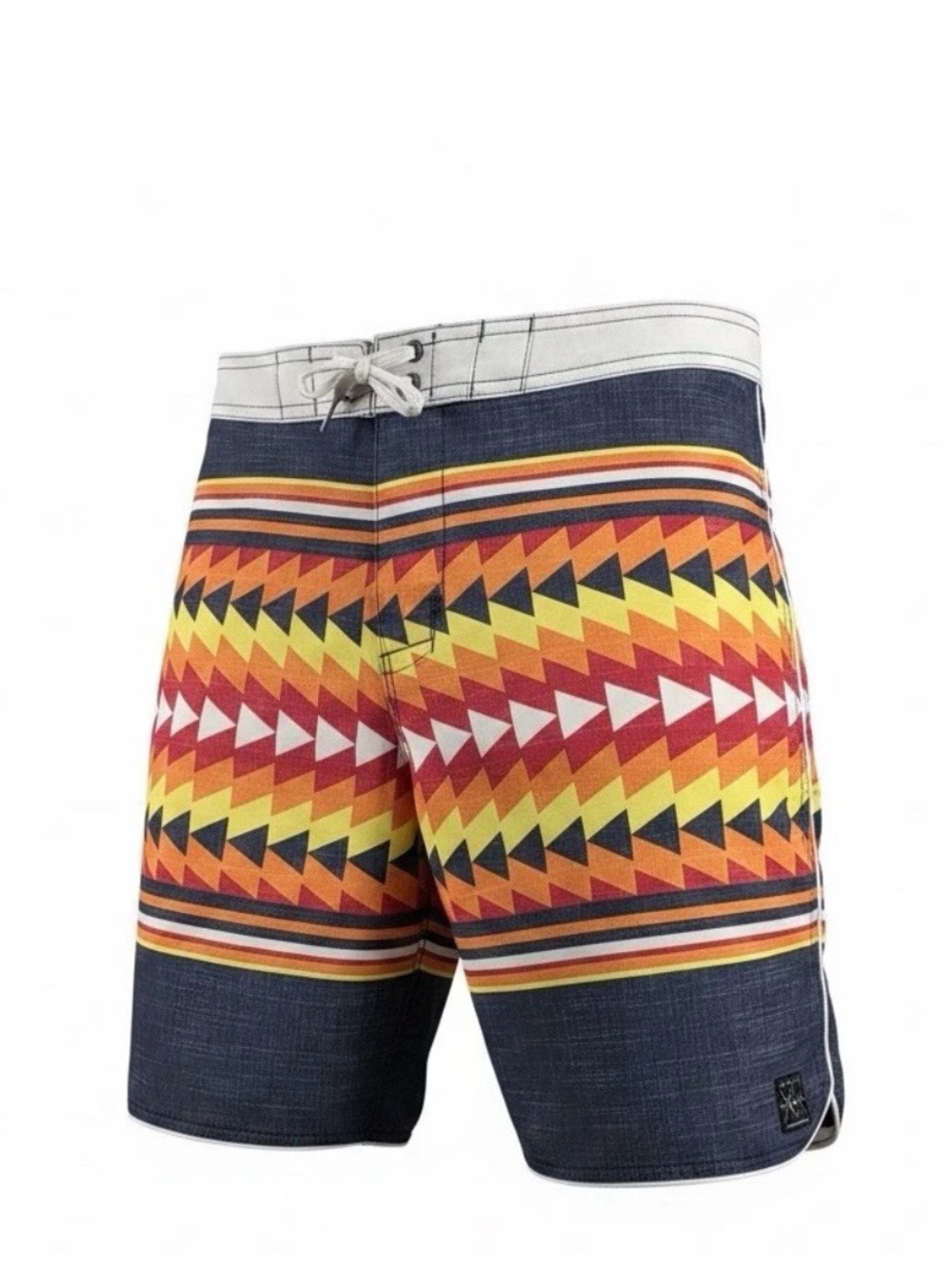 O'Neill Multicolor Geometric Stripe Boardshorts